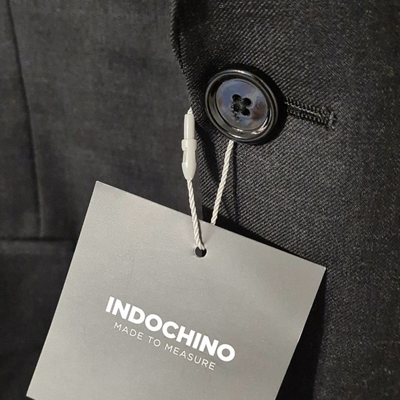 Indochino Dark Gray Blazer Jacket NWT - Picture 2 of 6